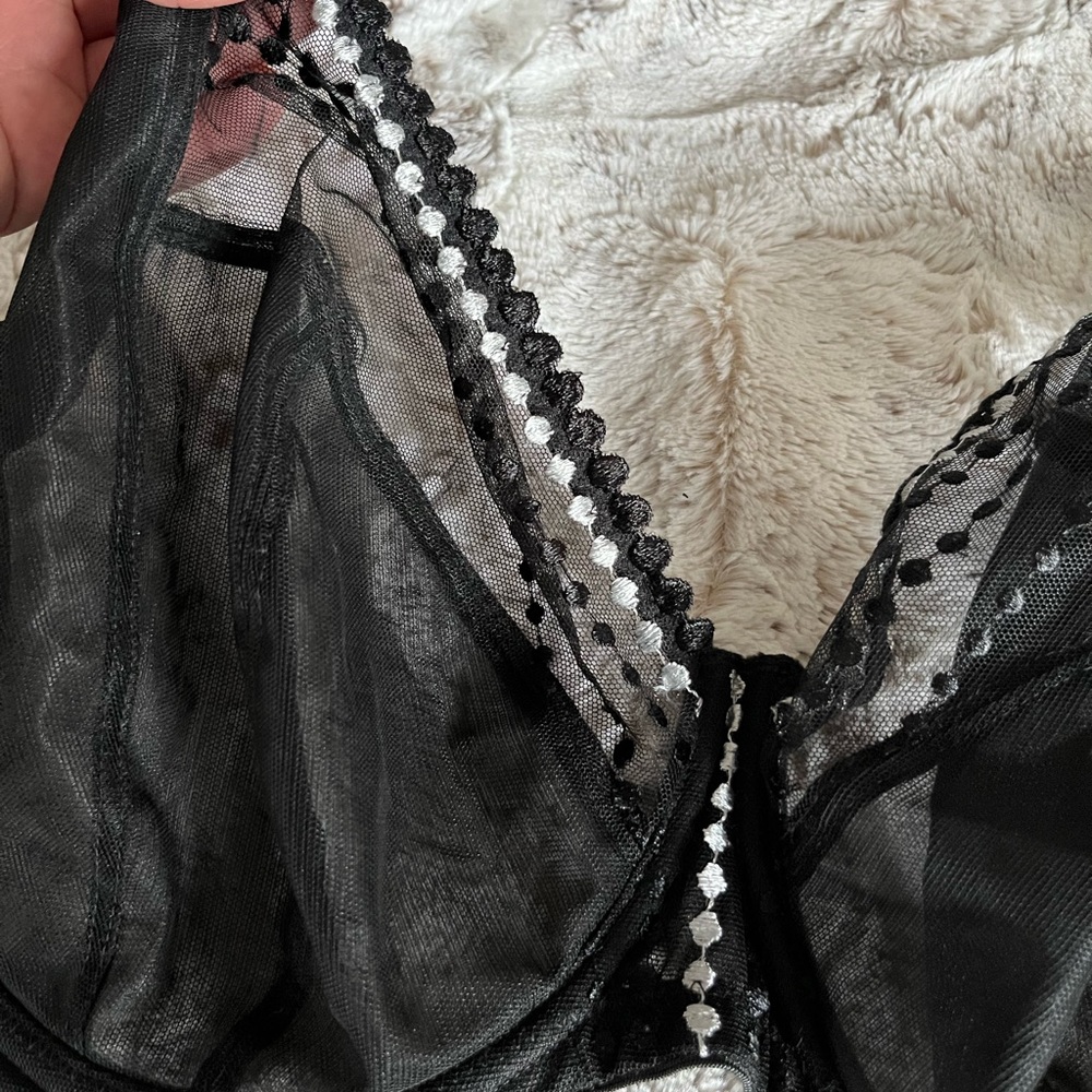 Black bra